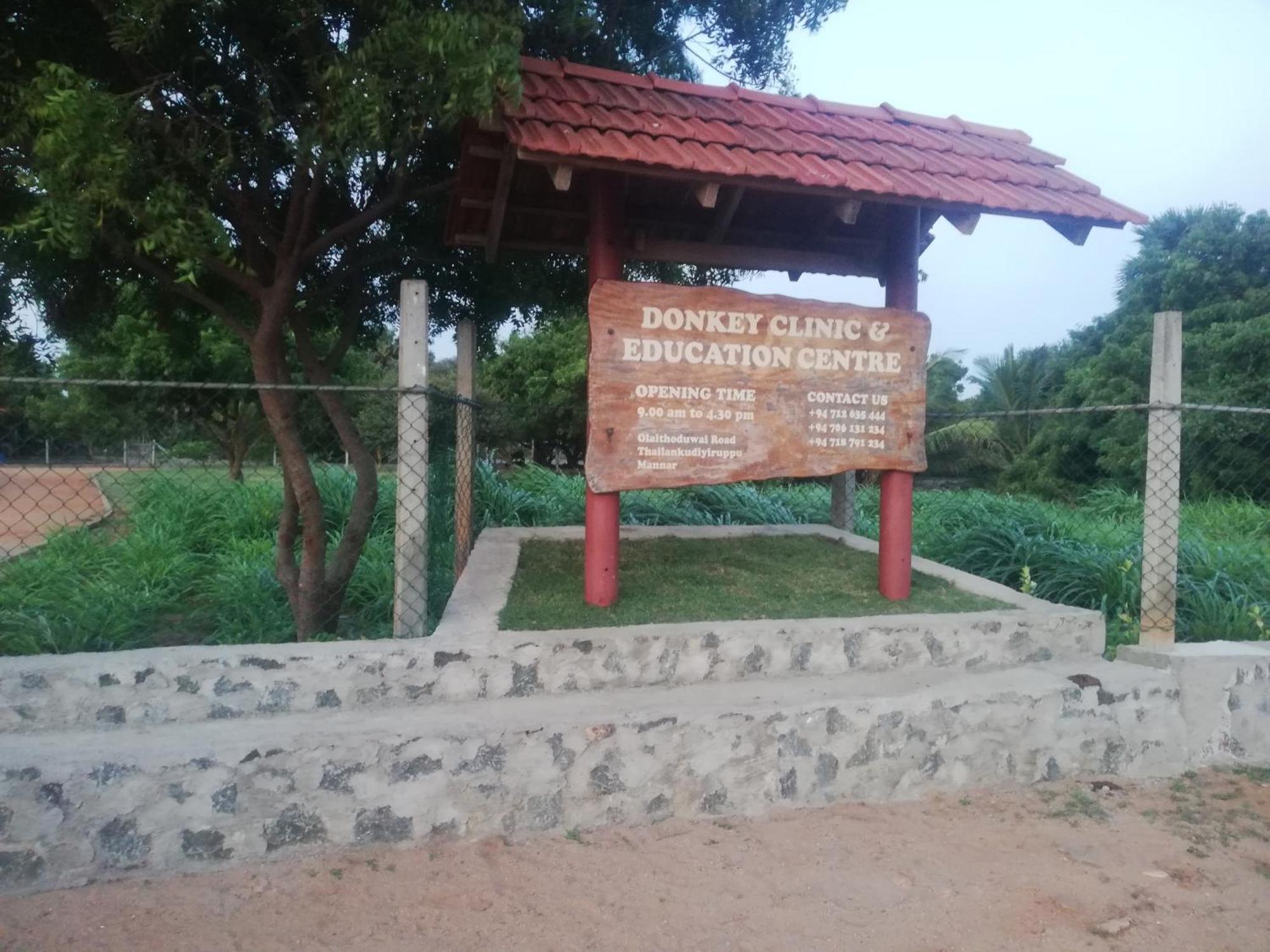Apartament Donkey Clinic And Education Center Mannar Zewnętrze zdjęcie
